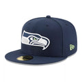 NFL Seattle Seahawks New Era Basic 59FIFTY - Navy Hat