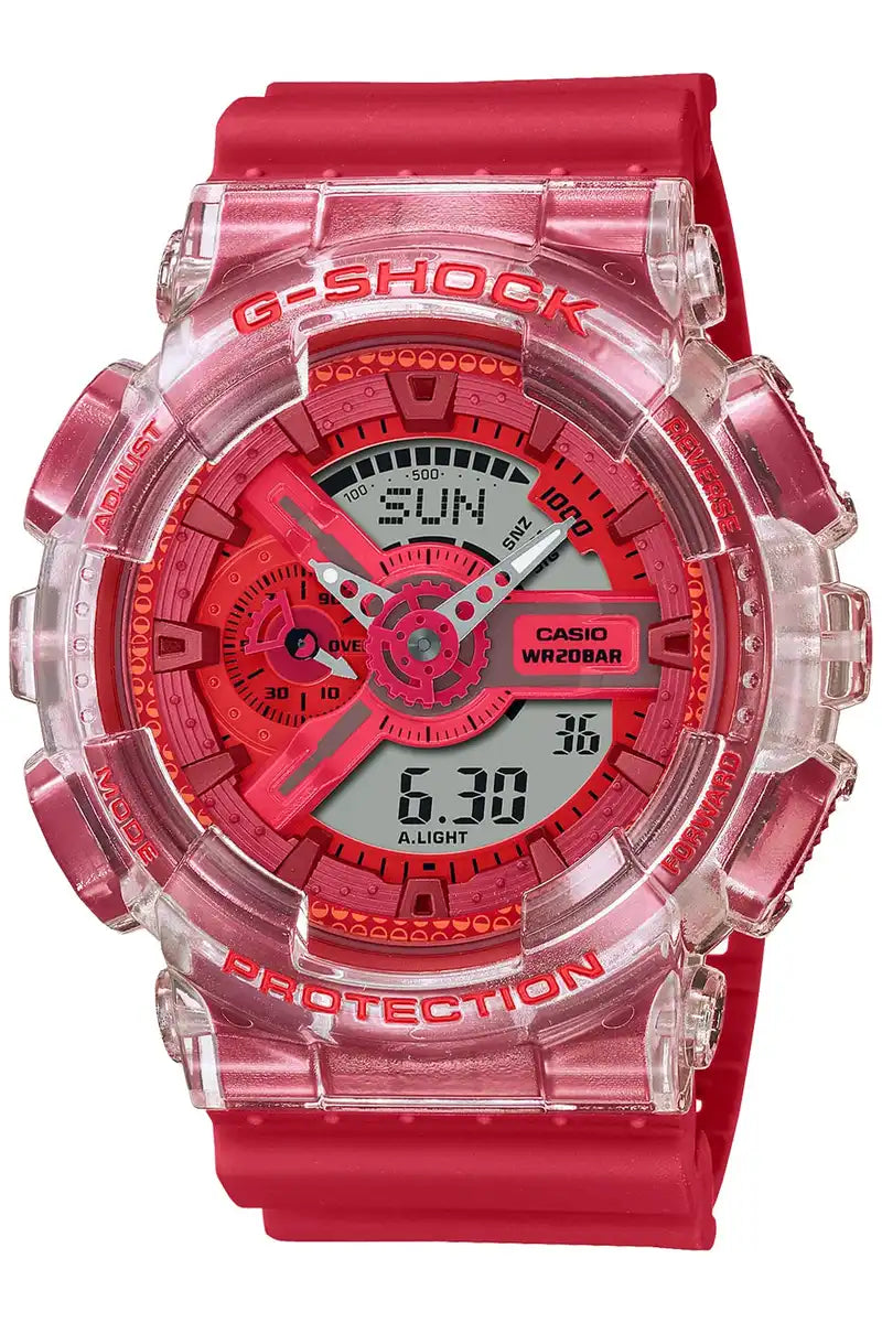#1 Bring To You The Best, Casio G-Shock GA-110GL-4AJR Men's Red Watch Made in Japan.
