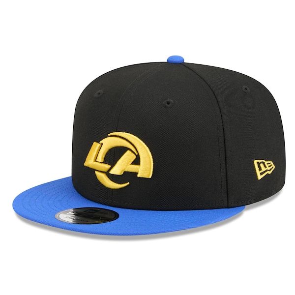 Los Angeles Rams New Era 9FIFTY Snapback Hat - Black/Royal