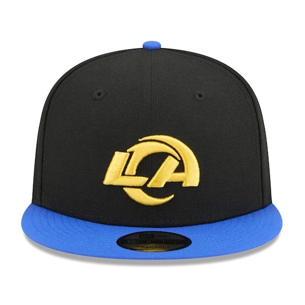 Los Angeles Rams New Era 9FIFTY Snapback Hat - Black/Royal