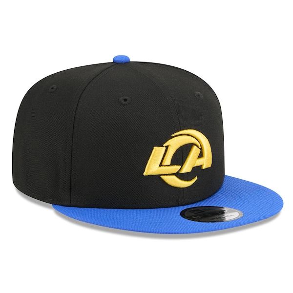 Los Angeles Rams New Era 9FIFTY Snapback Hat - Black/Royal
