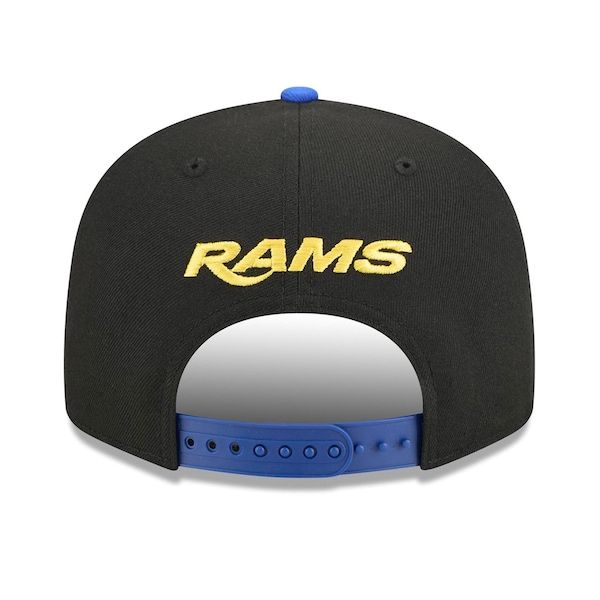 Los Angeles Rams New Era 9FIFTY Snapback Hat - Black/Royal