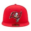 Men's New Era Red Tampa Bay Buccaneers 59FIFTY Fitted Hat