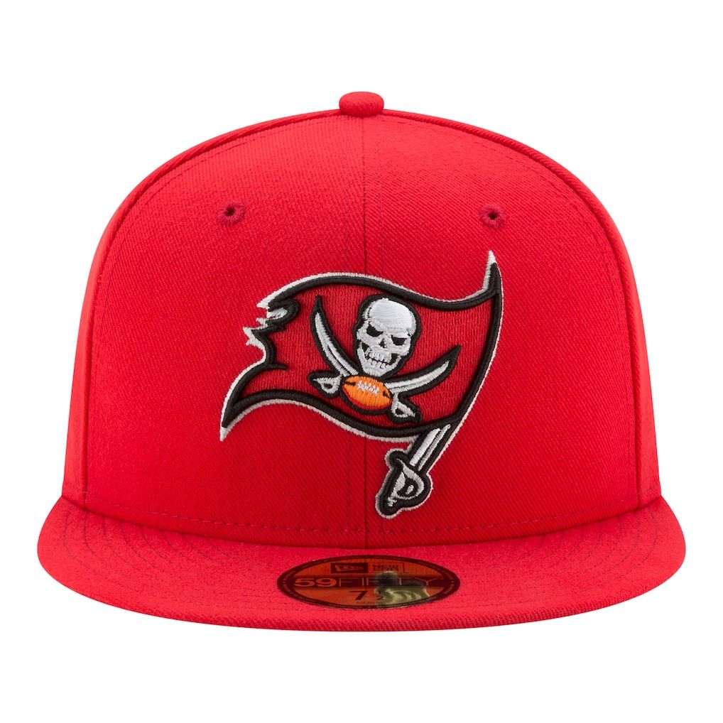 Men's New Era Red Tampa Bay Buccaneers 59FIFTY Fitted Hat