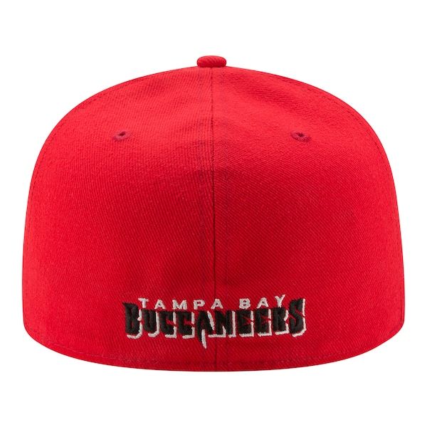 Men's New Era Red Tampa Bay Buccaneers 59FIFTY Fitted Hat