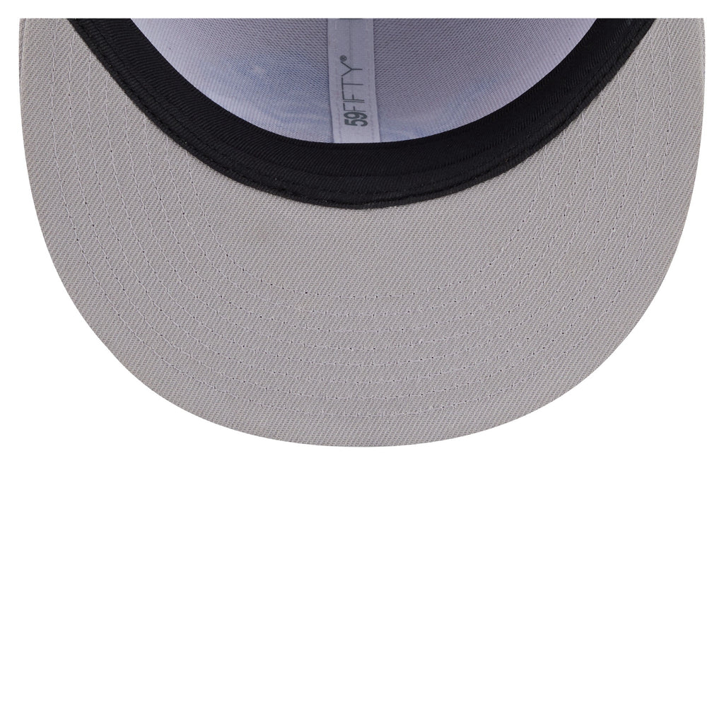 Men's New Era Gray Detroit Lions 59FIFTY Fitted Hat