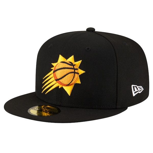 Phoenix Suns New Era Team 59FIFTY Fitted Hat - Black