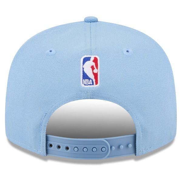 Memphis Grizzlies New Era 2026 NBA Draft 9FIFTY Snapback Hat - Light Blue