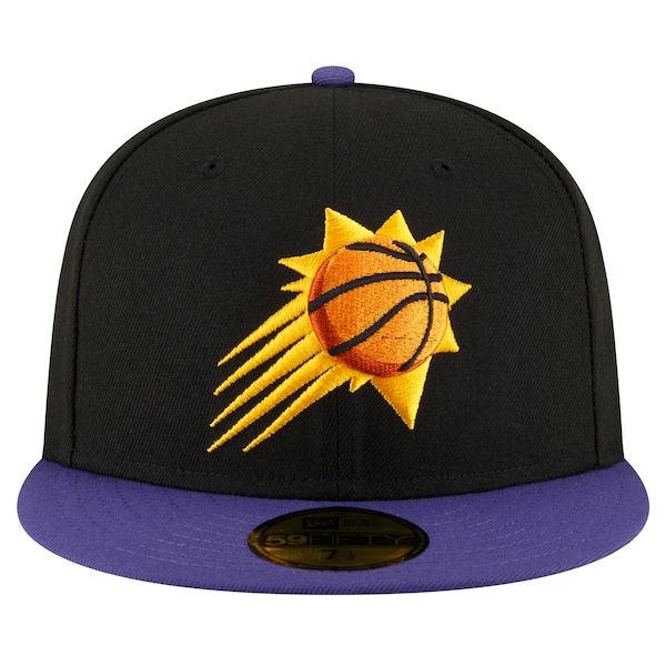 Phoenix Suns New Era 2-Tone 59FIFTY Fitted Hat - Black/Purple