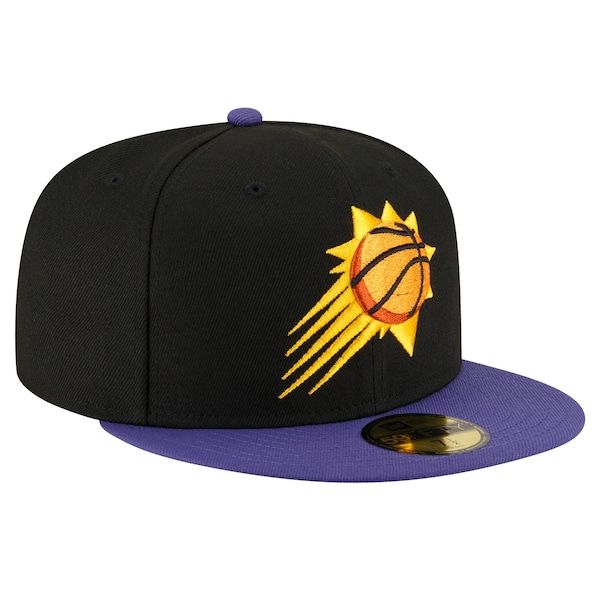 Phoenix Suns New Era 2-Tone 59FIFTY Fitted Hat - Black/Purple