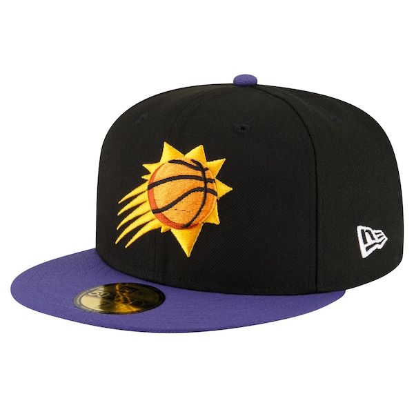 Phoenix Suns New Era 2-Tone 59FIFTY Fitted Hat - Black/Purple