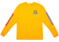 Billionaire Boys Club Island Long Sleeve Tee Yellow Men's - SS22 - US