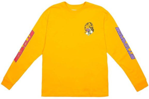 Billionaire Boys Club Island Long Sleeve Tee Yellow Men's - SS22 - US