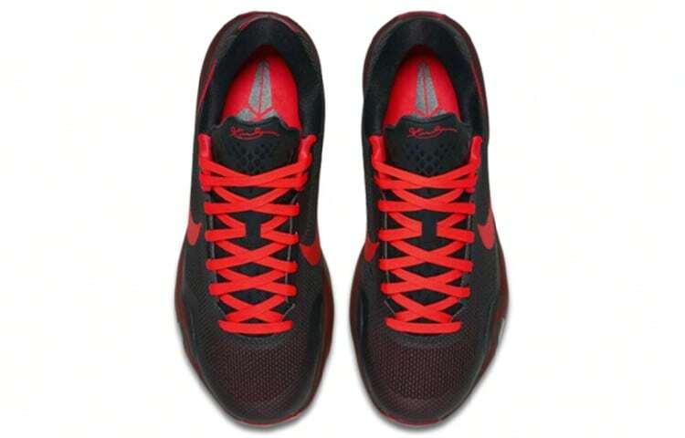 Nike Kobe 10 Zk10 Low Basketball Shoes Black Red Sneakers Men 745334-060