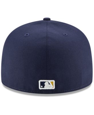New Era Milwaukee Brewers Authentic Collection 59FIFTY Fitted Cap - Macy's