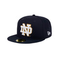 New Era Notre Dame Fighting Irish 59FIFTY Fitted Hat – Navy & Gold