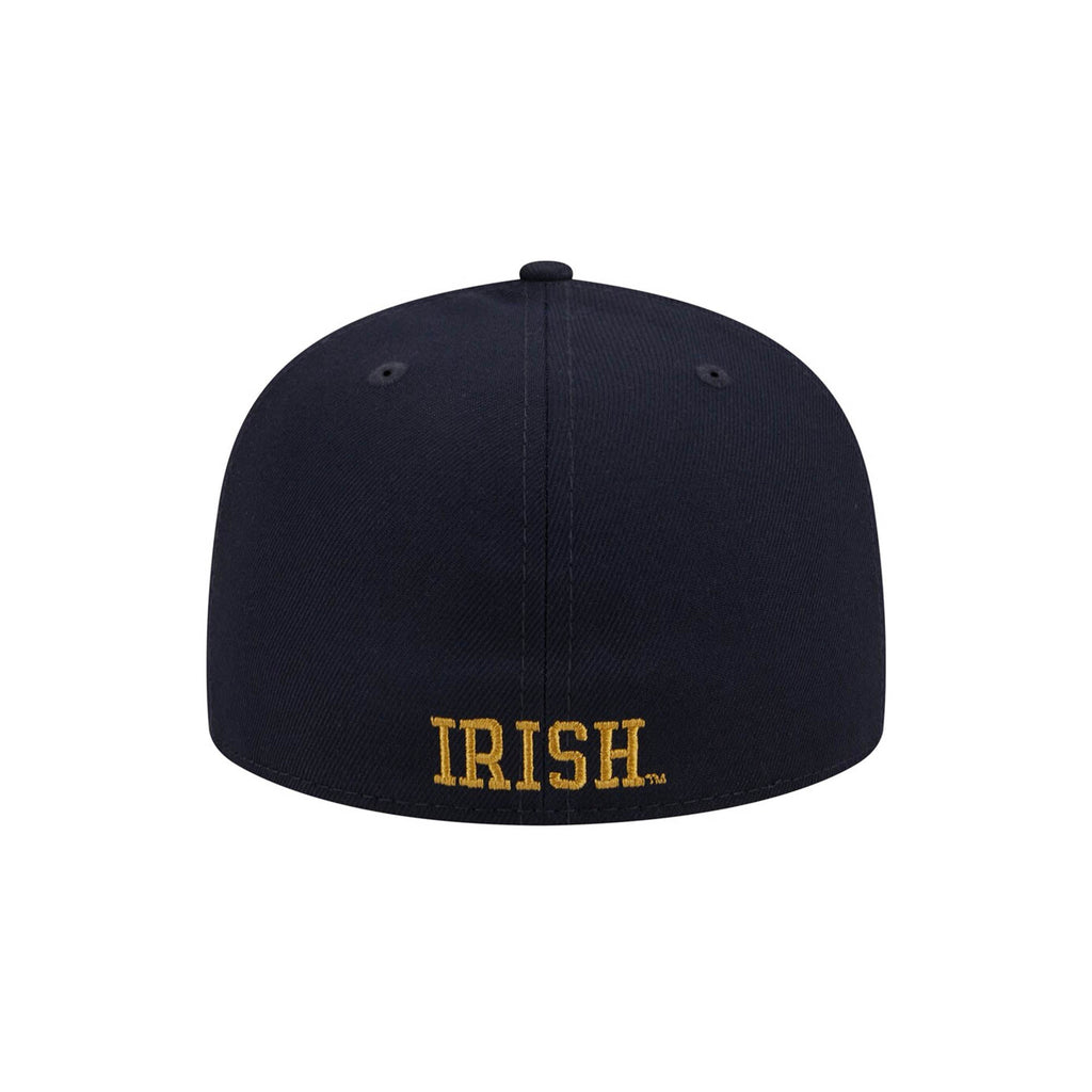 New Era Notre Dame Fighting Irish 59FIFTY Fitted Hat – Navy & Gold