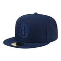 Men's New Era Navy Brooklyn Nets Tonal Color Pack 59FIFTY Fitted Hat
