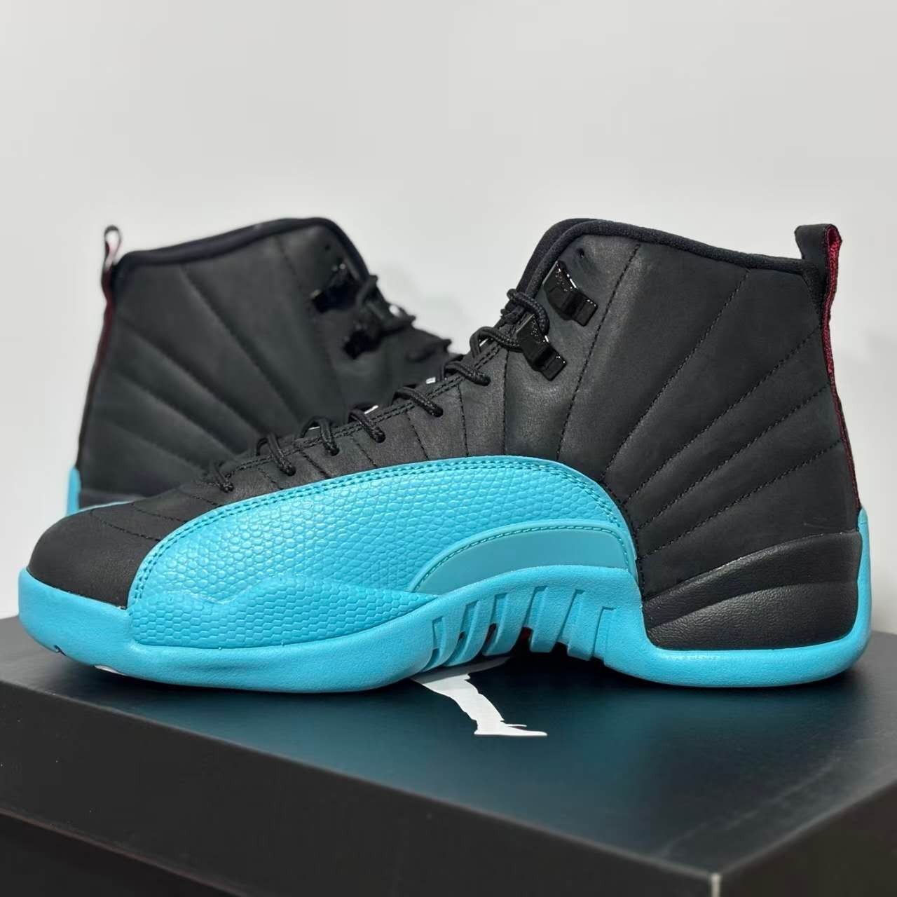 Jordan Air Jordan 12 Retro Gamma Blue Men's Shock - absorbing Non - slip Retro B
