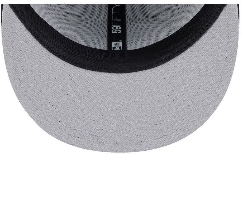 Men's New York Jets New Era Black Color Pop 59FIFTY Fitted Hat