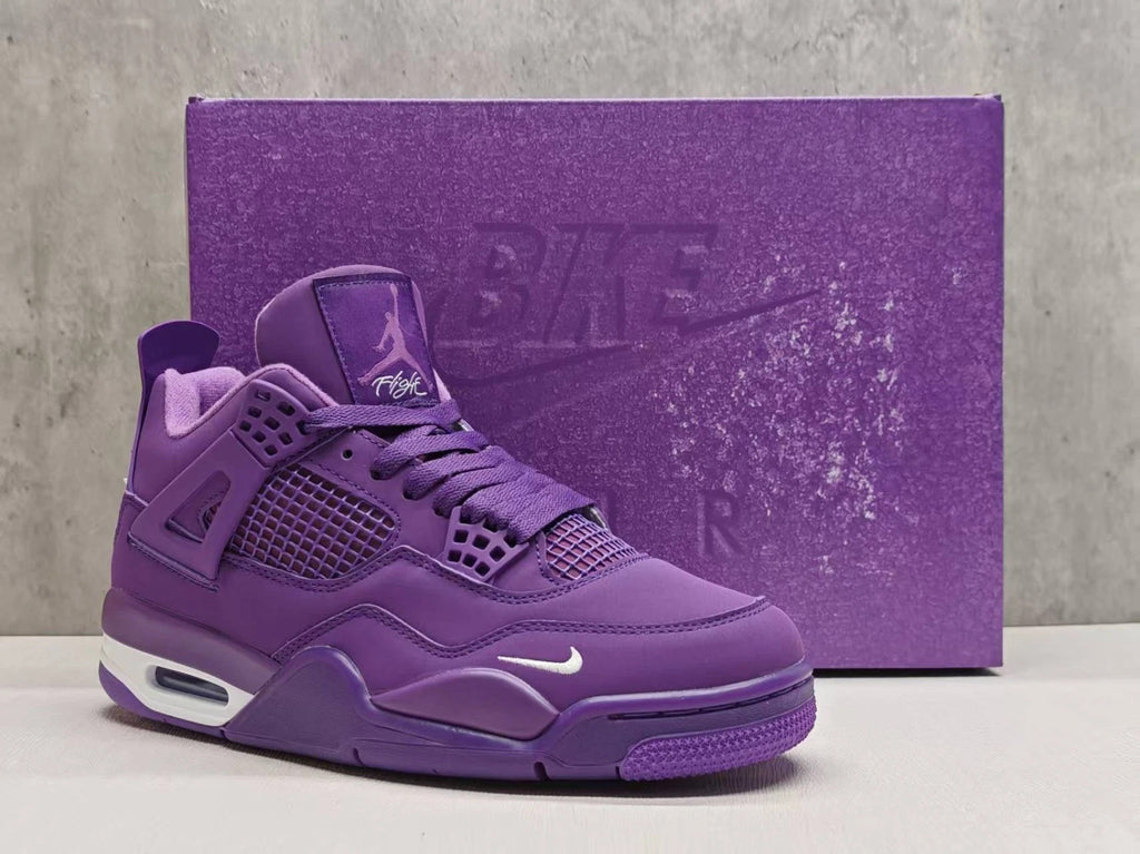 Nigel Sylvester x Jordan 4 Brick by Brick 'Purple Rain' Men's Size US 7-12