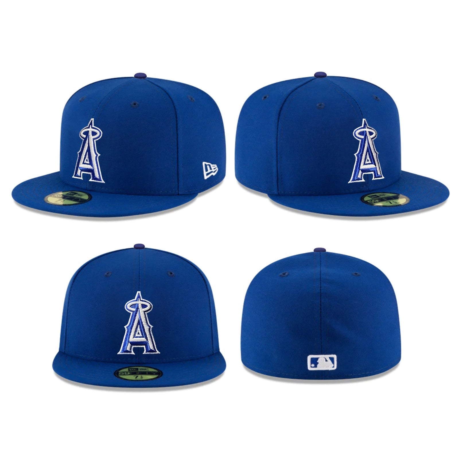 Los Angeles Anaheim Angels - MLB Authentic New Era Hat - 59FIFTY Fitted Cap