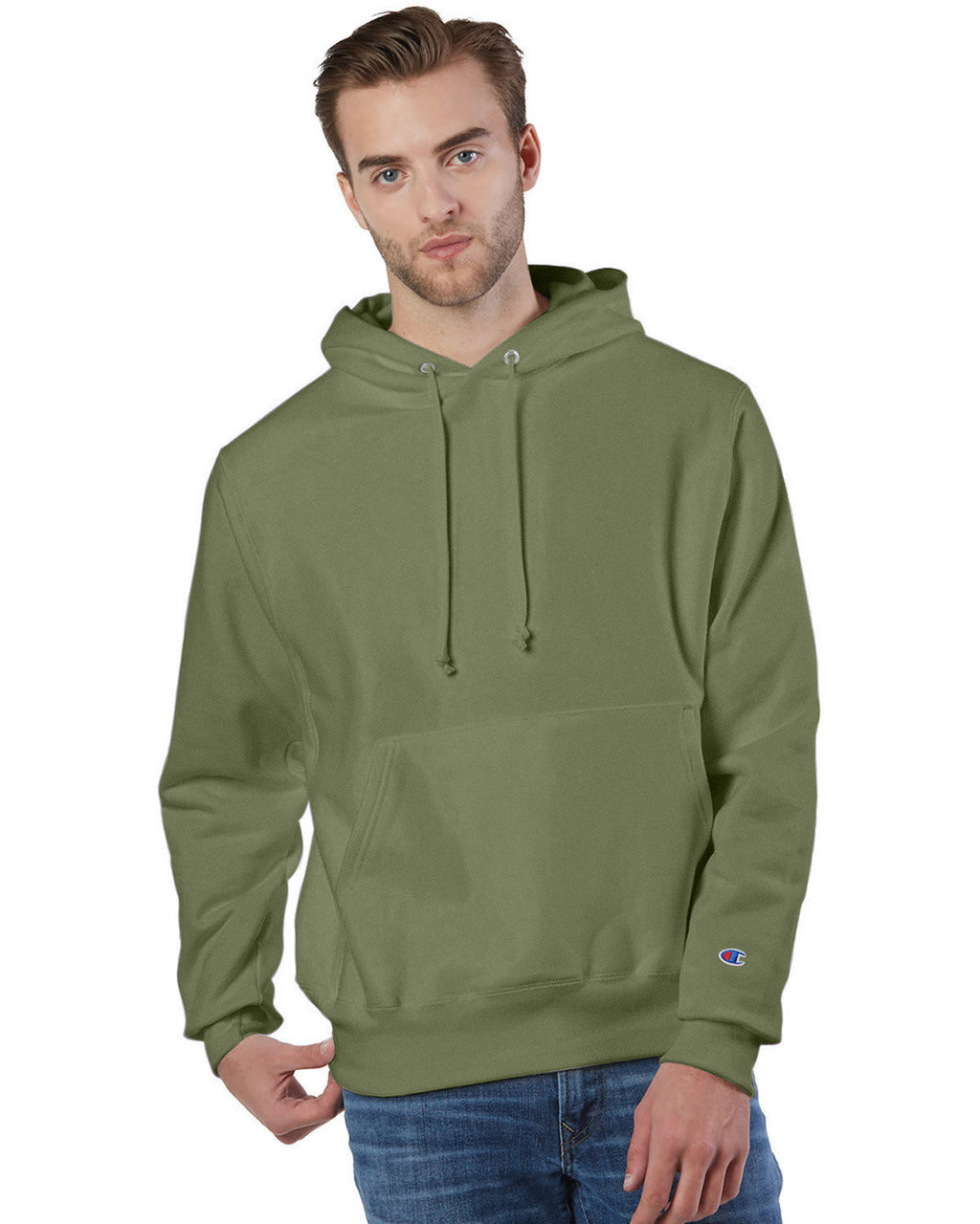 Champion Reverse Weave Pullover Hooded Sweatshirt - S1051