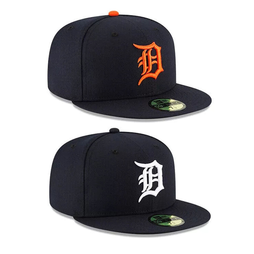 NEW Men's Detroit Tigers Navy Blue Collection On-Field Home 59FIFTY Fitted Hat