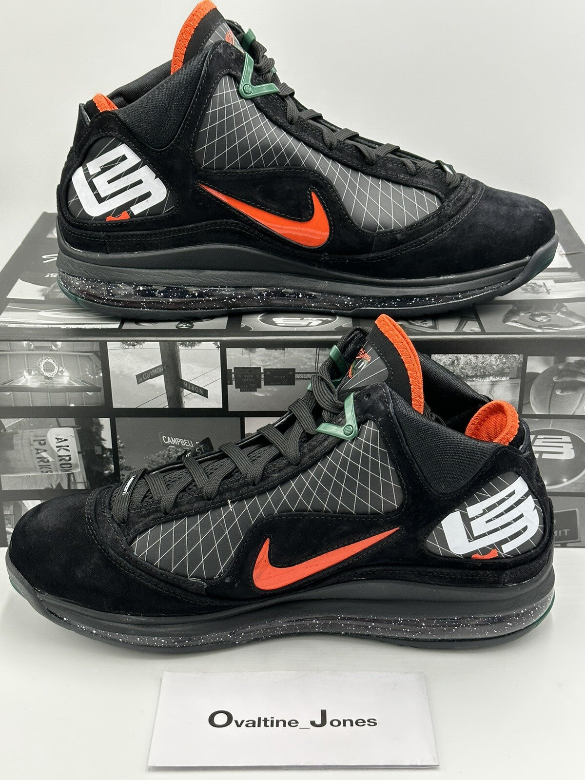 Size 11.5 - Nike LeBron VII 7 Retro x Florida A&M University Rattlers