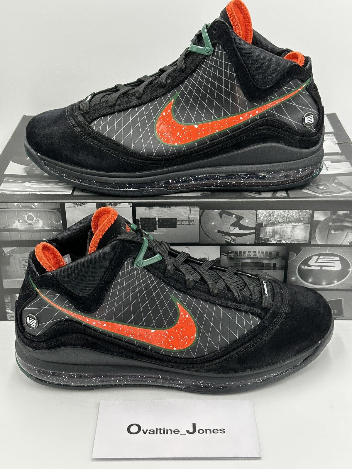 Size 11.5 - Nike LeBron VII 7 Retro x Florida A&M University Rattlers