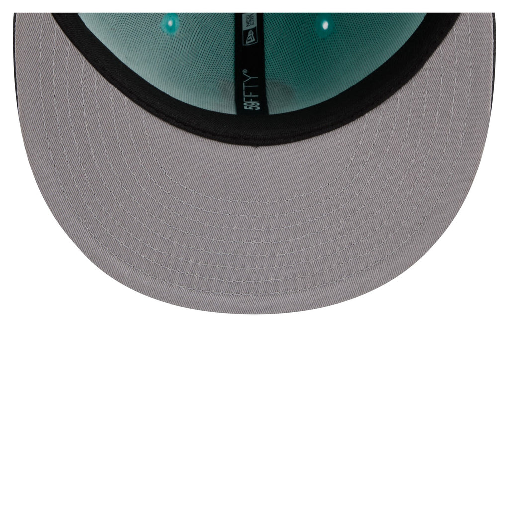 Men's New Era Turquoise/Charcoal Seattle Mariners Two-Tone Color Pack 59FIFTY