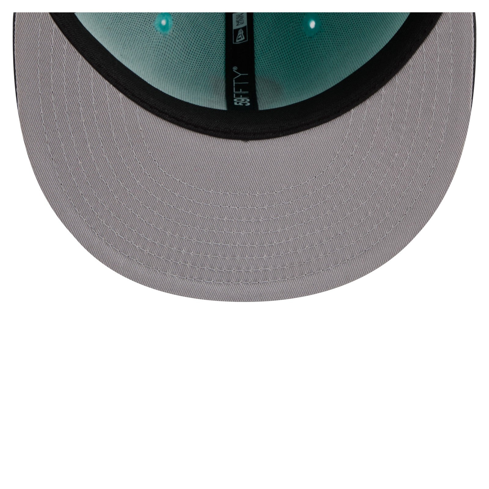Men's New Era Turquoise/Charcoal Seattle Mariners Two-Tone Color Pack 59FIFTY