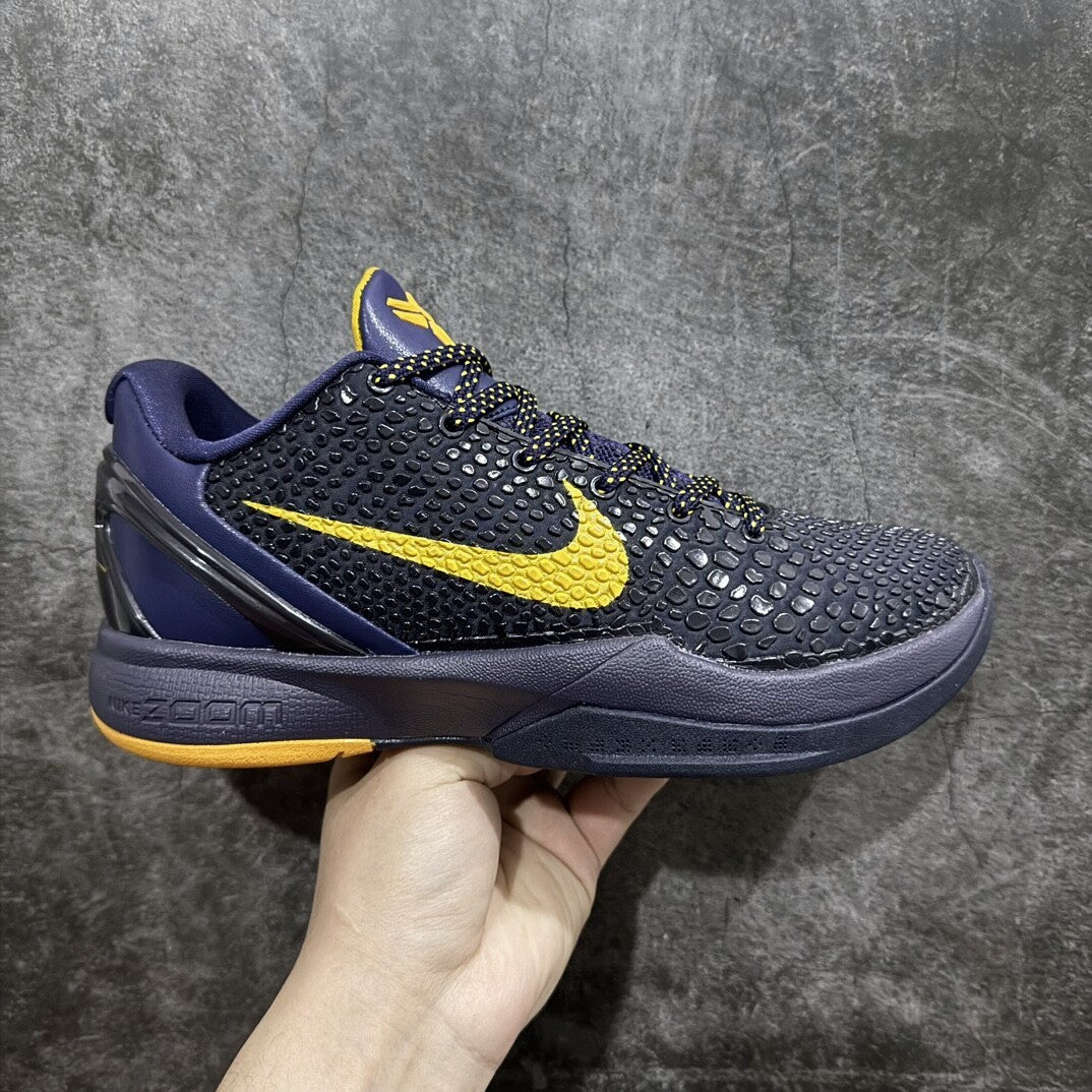 New NK Zoom Kobe 6 Protro Empire Purple 429659-002 Mens Athletic Shoes Authentic