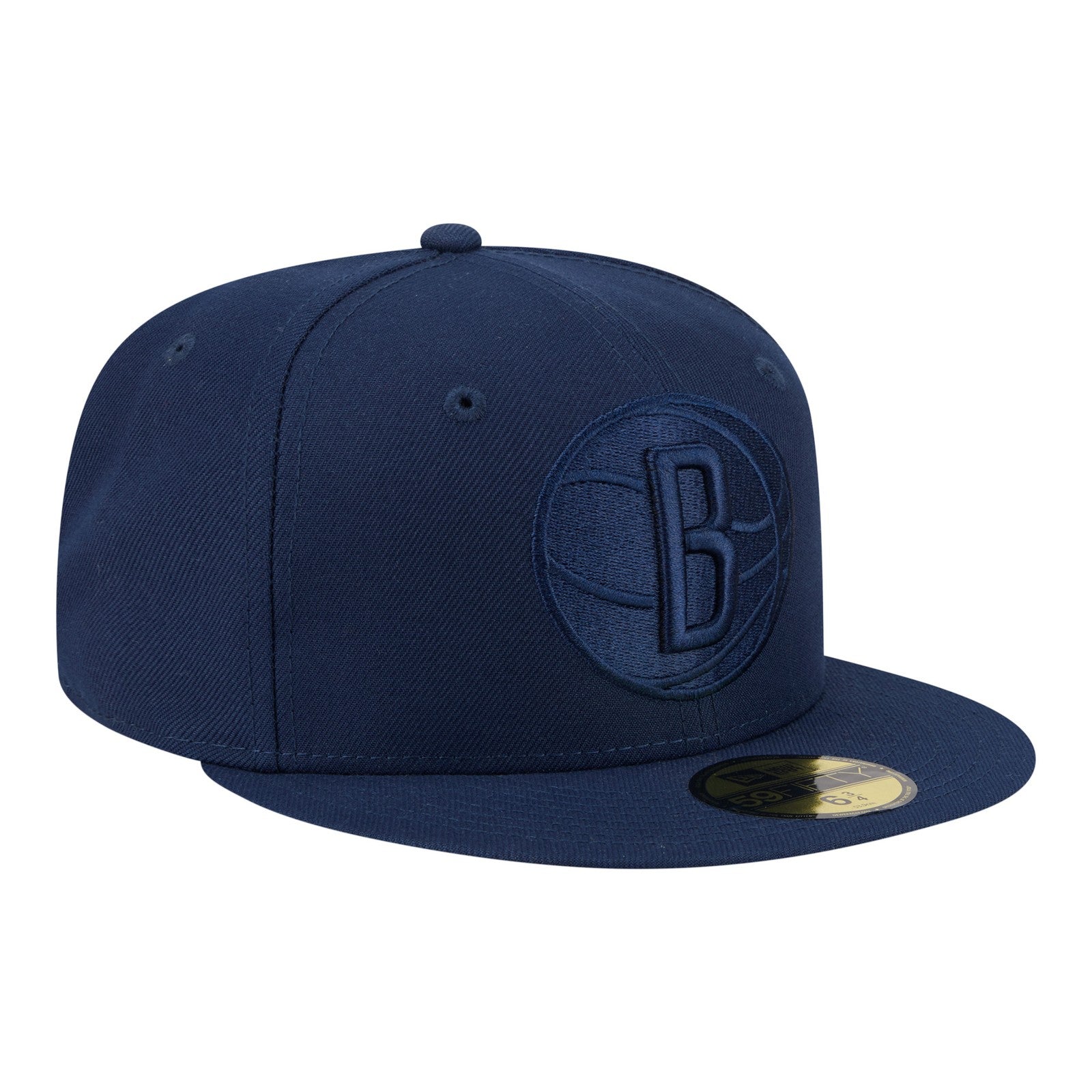 Men's New Era Navy Brooklyn Nets Tonal Color Pack 59FIFTY Fitted Hat