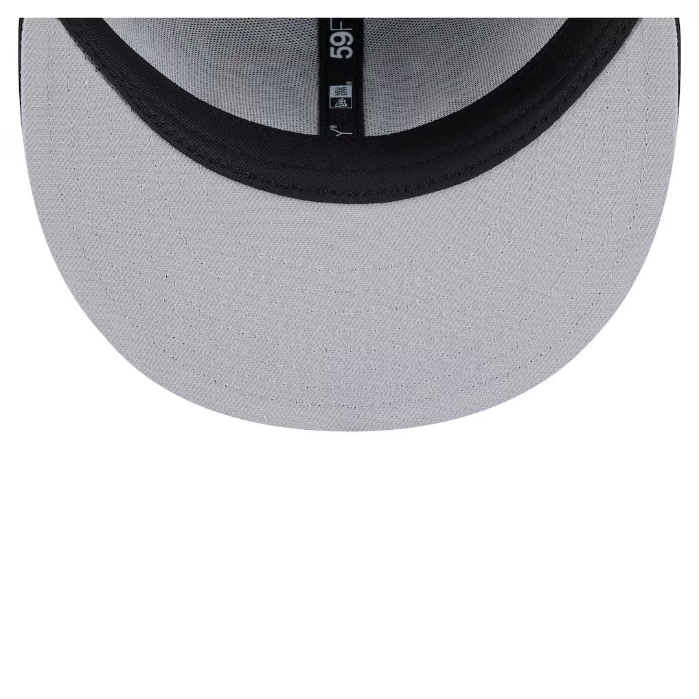 Men's Cincinnati Bengals New Era Black Color Pop 59FIFTY Fitted Hat-SALE