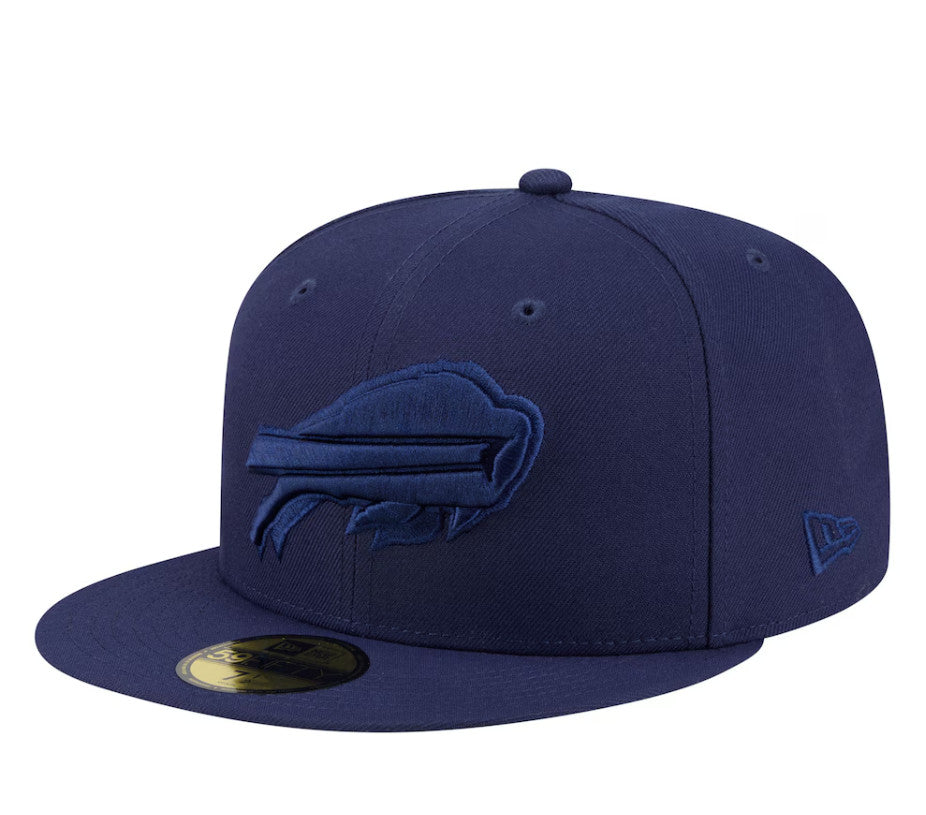 Men's Buffalo Bills New Era Navy Color Pack 59FIFTY Fitted Hat ( Size : 7 3/8 )