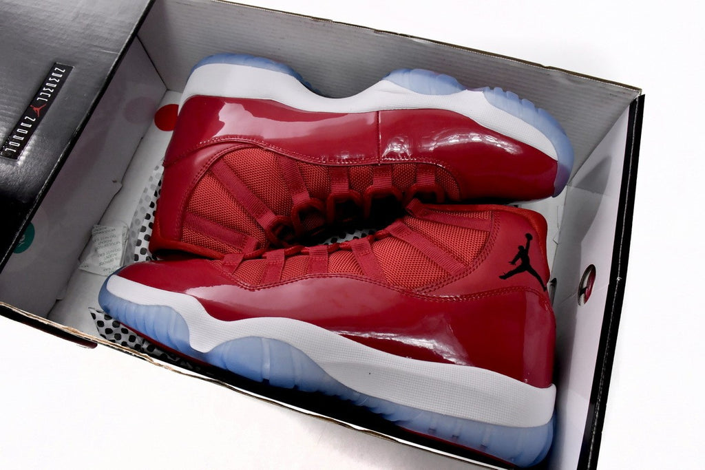 378037-623 Air Jordan 11 Retro “Win Like 96” Gym Red Black White