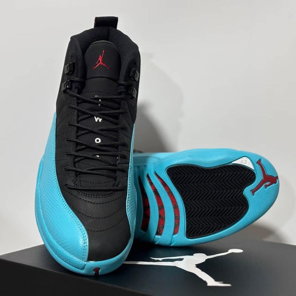 Jordan Air Jordan 12 Retro Gamma Blue Men's Shock - absorbing Non - slip Retro B
