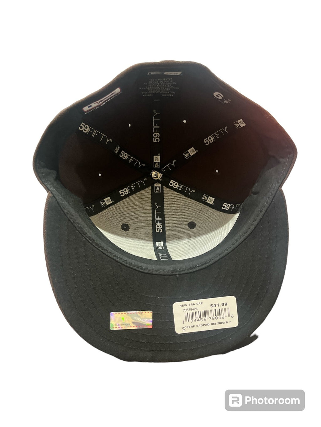 Authentic New Era MLB OnField 59Fifty Fitted Cap San Diego Padres Brown/Yellow