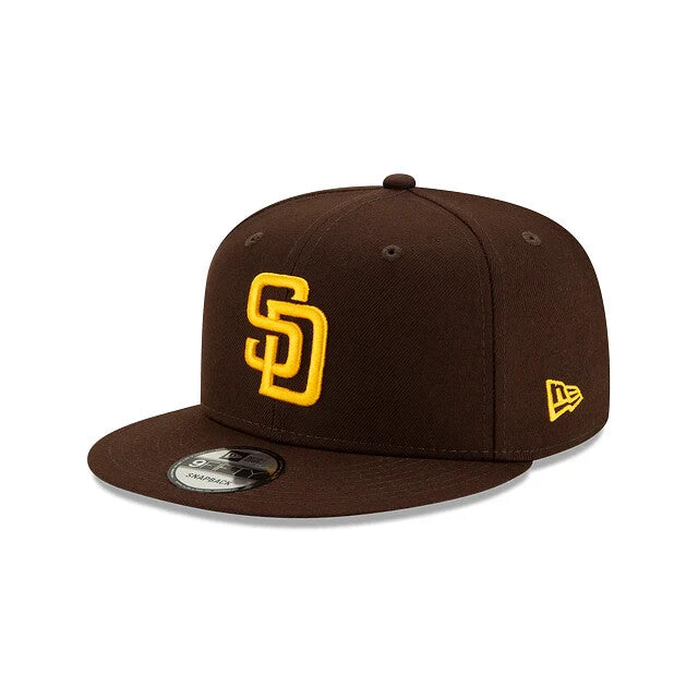 Authentic New Era MLB OnField 59Fifty Fitted Cap San Diego Padres Brown/Yellow