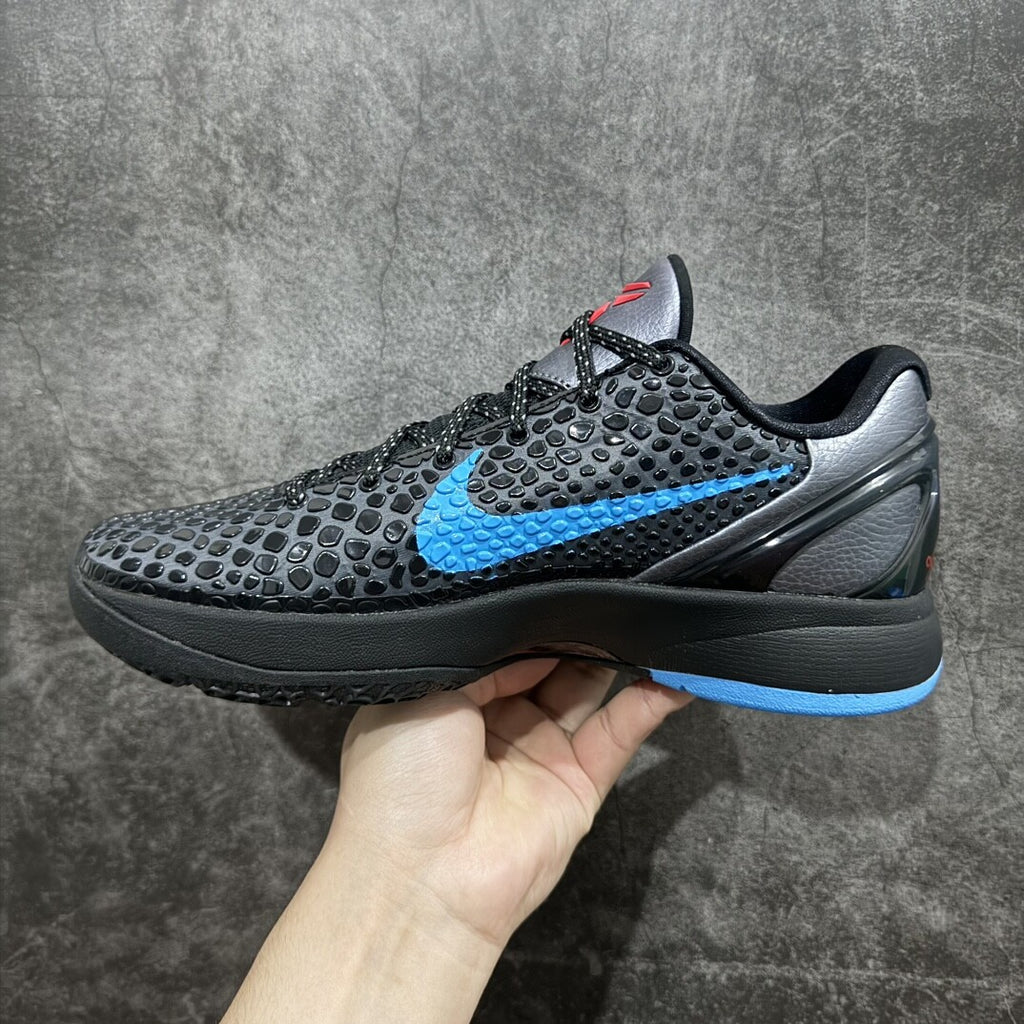 New  NK Zoom Kobe 6 Protro Dark Knight Men's Athletic Shoes