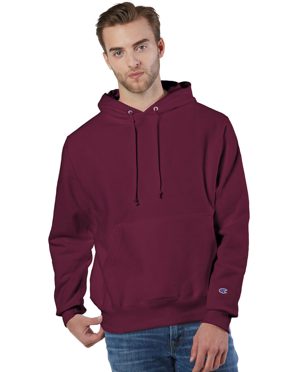 Champion Reverse Weave Pullover Hooded Sweatshirt - S1051