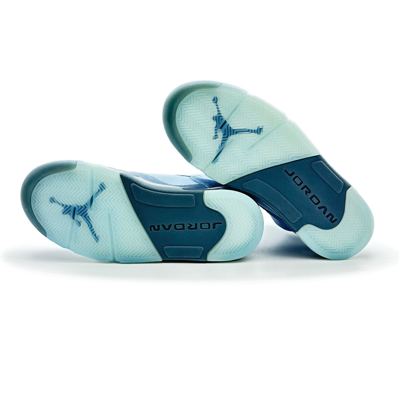 DD9336-400 NK AJ5 Retro Blue Bird Photo Football Grey Metallic Silver Men Shoes