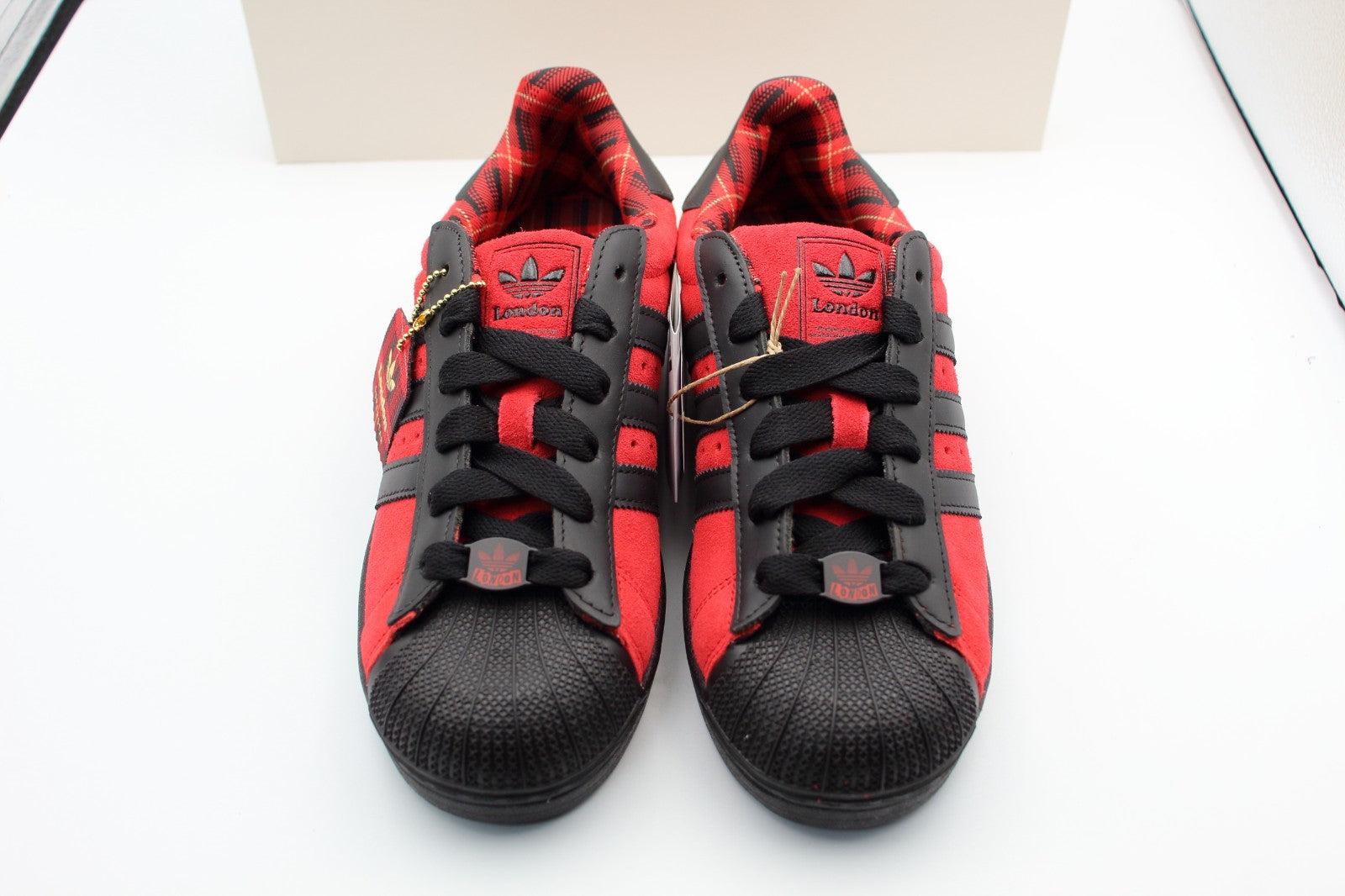 adidas Originals Superstar 2 London / Better Scarlet JQ3224 Men's US4-14 NEW