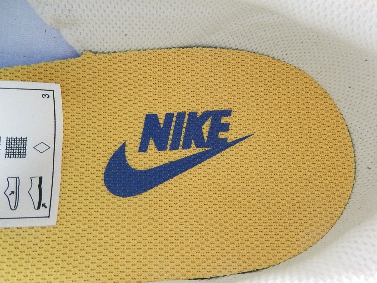 Nike Classic Cortez Nylon blue / yellow mens  golden state warriors shoes