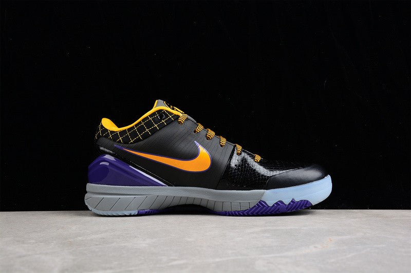 Zoom Kobe 4 Protro Black Yellow Del Sol AV6339-001