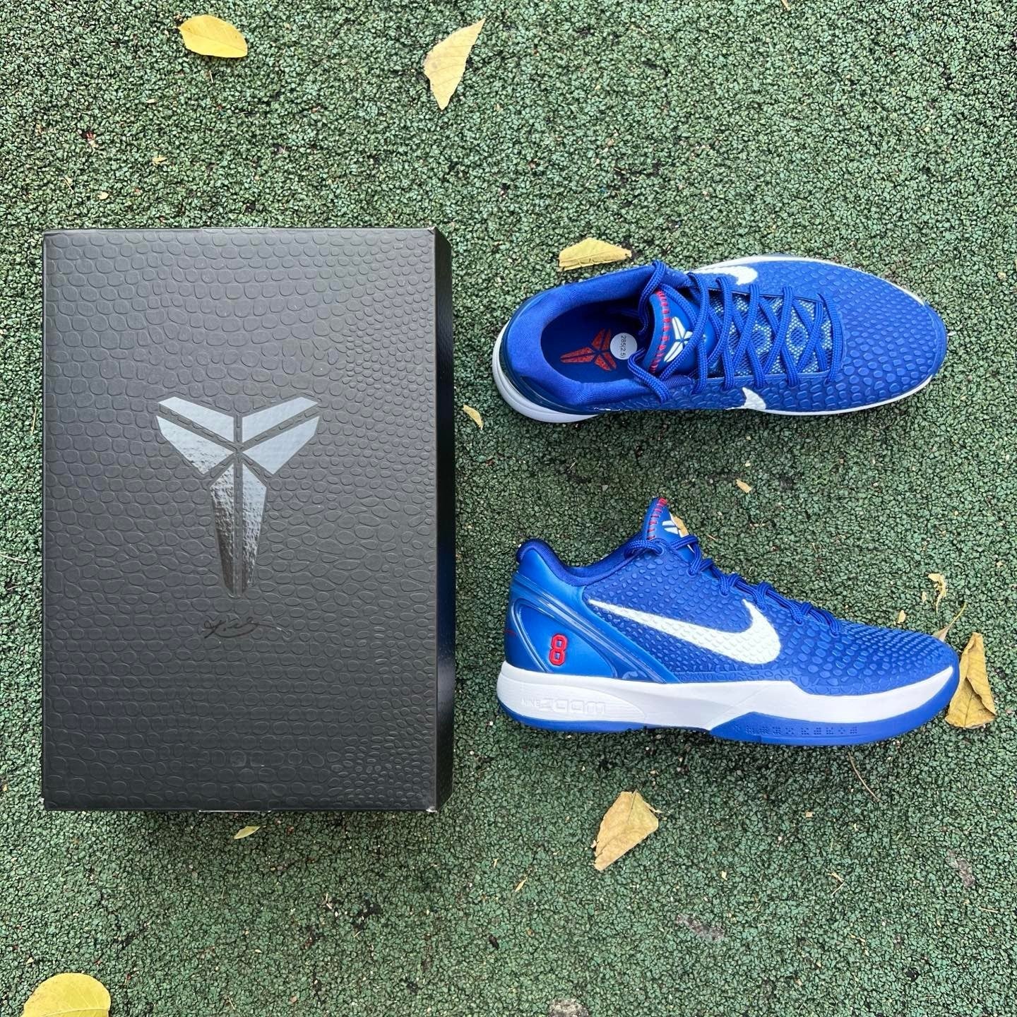 Zoom Kobe 6 Protro Dodgers CW2190-400 Size 4-14