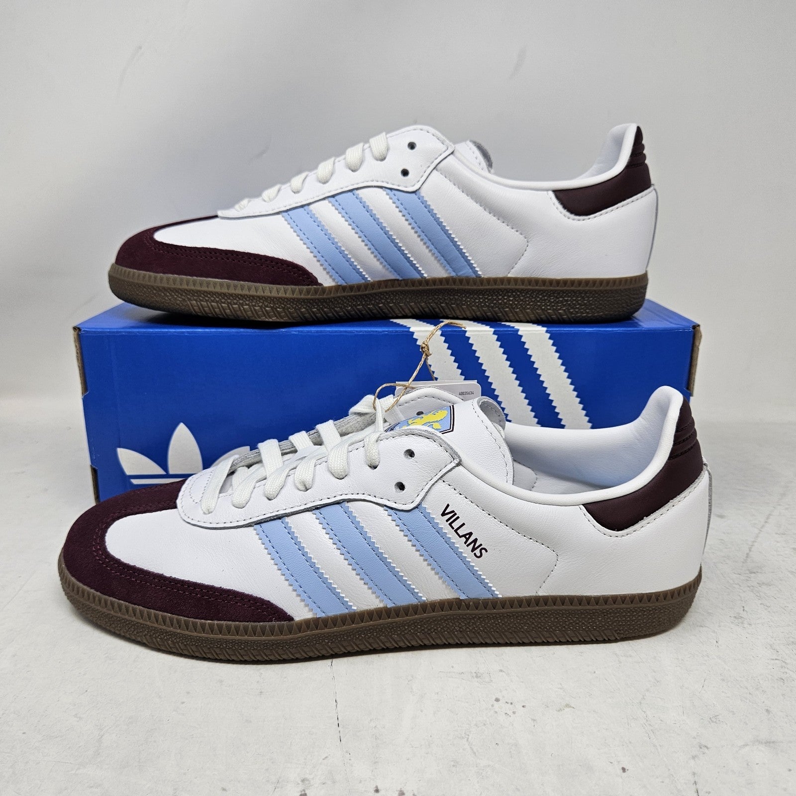 adidas x Aston Villa FC Samba 'Home Kit' Athletic Shoes/ Men's