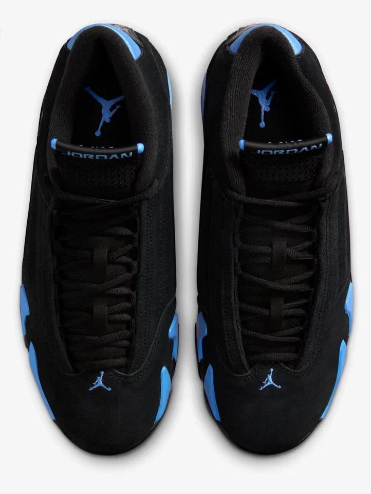 Jordan 14 Black/University Blue Men's Size US 7 - 12