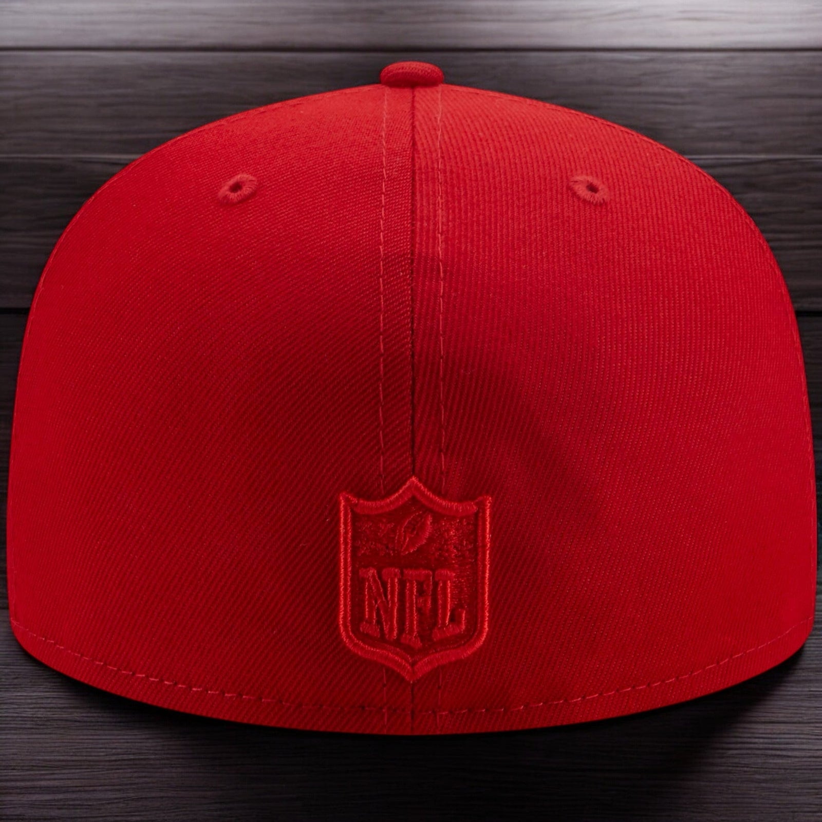 MENS NEW ERA NFL LAS VEGAS RAIDERS 5950 COLOR PACK FITTED - RED